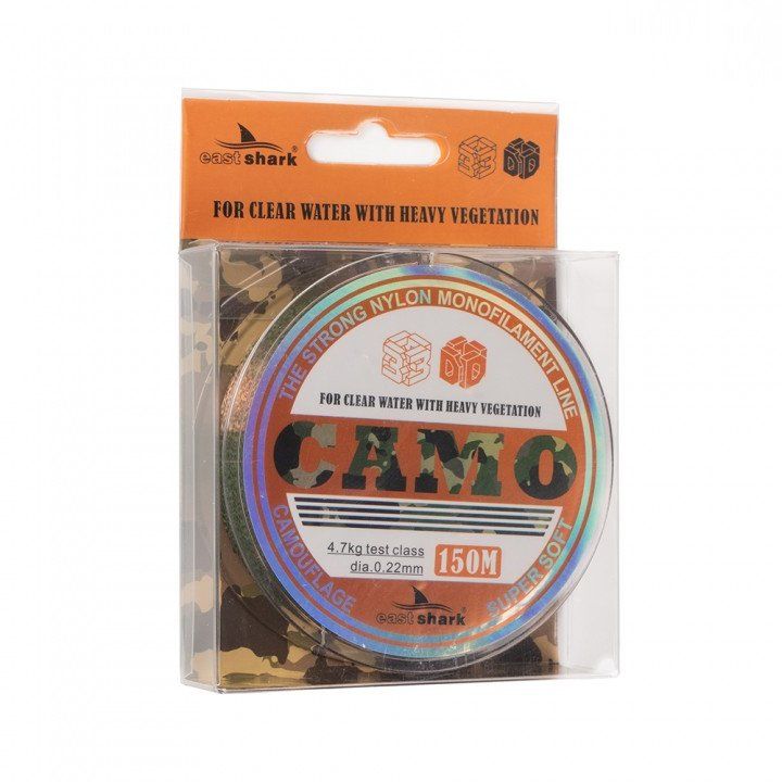 Леска EastShark 3D CAMO, 150 м (2 шт.) — изображение 3