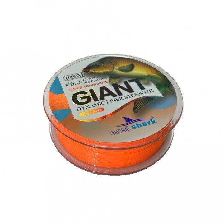 Леска EastShark GIANT NYLON, 1000 м
