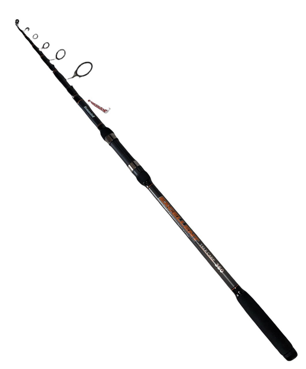 Удилище Komandor телескопическое Excellent Tele Carp, тест 4.0 lb — изображение 4
