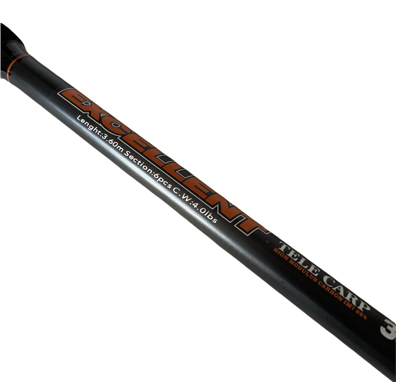 Удилище Komandor телескопическое Excellent Tele Carp, тест 4.0 lb — изображение 5