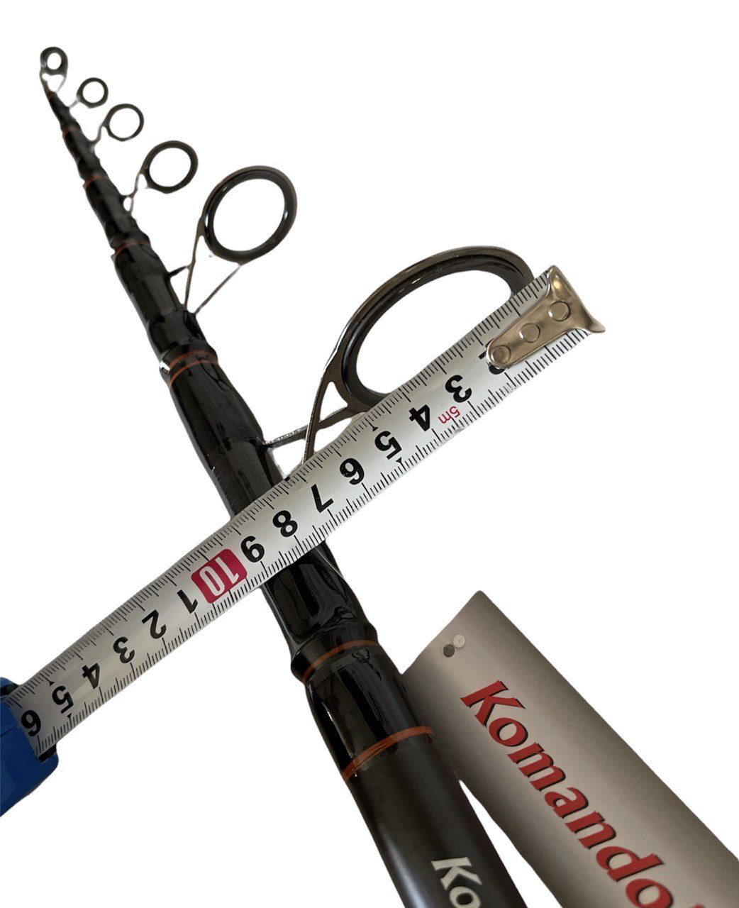 Удилище Komandor телескопическое Excellent Tele Carp, тест 4.0 lb — изображение 7