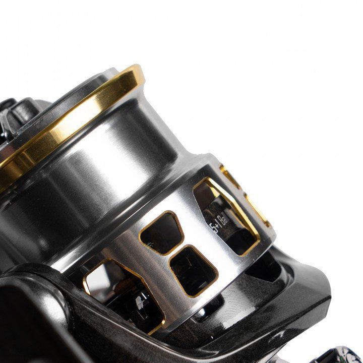 Катушка EastShark Silver SPIN Carbon body, подшипников: 5+1, передний фрикцион, передаточное отношение 5.7:1 — изображение 4