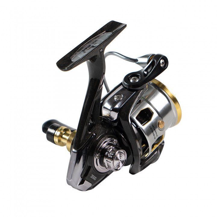 Катушка EastShark Silver SPIN Carbon body, подшипников: 5+1, передний фрикцион, передаточное отношение 5.7:1 — изображение 2