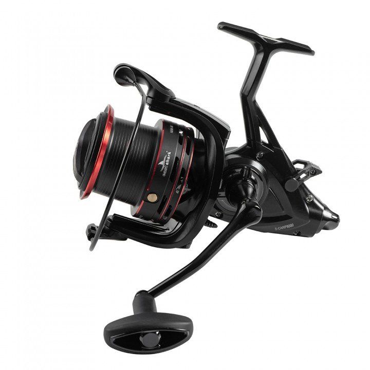 Катушка EastShark S-Carp, передний + задний фрикцион, передаточное отношение 4.9:1, с байтраннером