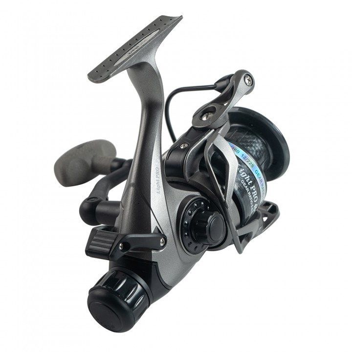 Катушка EastShark Light PRO, передний + задний фрикцион, передаточное отношение 5.5:1, с байтраннером — изображение 3