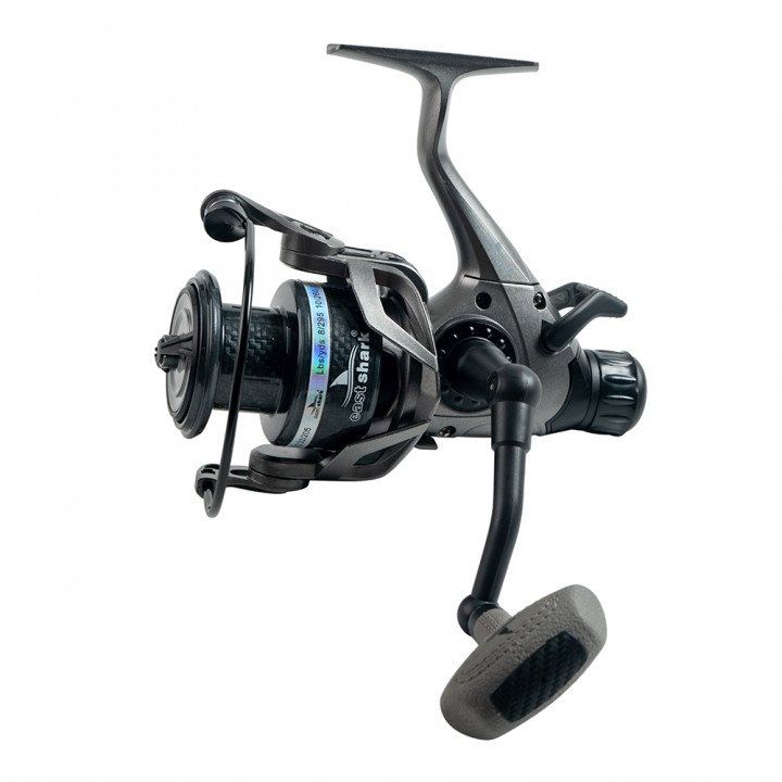 Катушка EastShark Light PRO, передний + задний фрикцион, передаточное отношение 5.5:1, с байтраннером