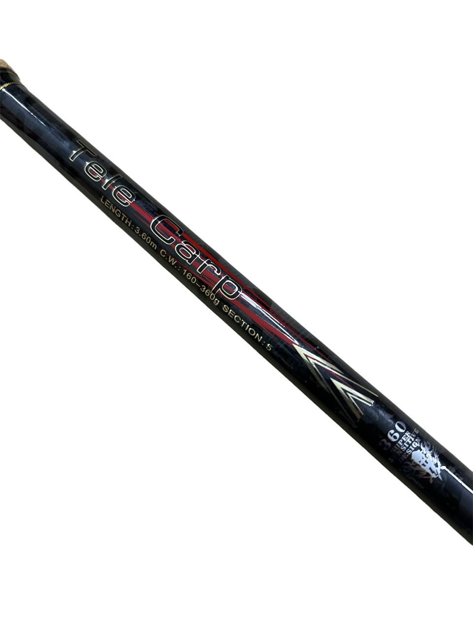 Удилище Fishing Master Tele Carp Black, тест 160-360 г — изображение 8