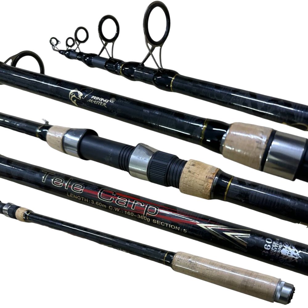 Удилище Fishing Master Tele Carp Black, тест 160-360 г — изображение 2