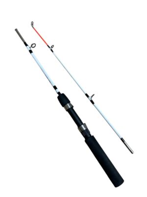 Спиннинг Крокодил EastShark 2-частный штекерный белый, тест 100-250 г