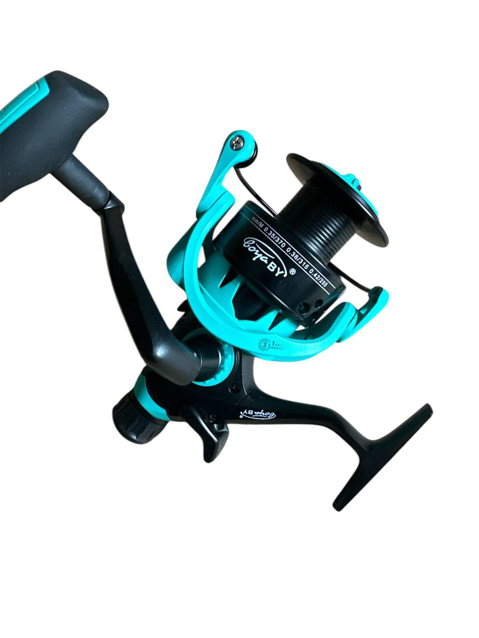 Катушка BoyaBY J 6000, подшипников: 3+1, передний + задний фрикцион, передаточное отношение 5.5:1, с байтраннером — изображение 3