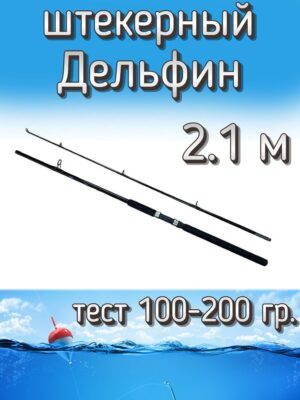 Спиннинг BoyaBY штекерный Дельфин, тест 100-200 г